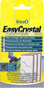 TETRA Easy Crystal C100 Material filtrant cu carbon activ, 3 bucăţi, Tetra