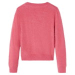 Pulover pentru copii tricotat, roz antichizat, 116, vidaXL