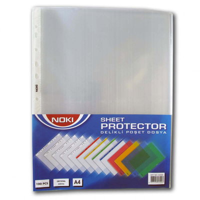 Folie de protectie Noki Cristal A4 75 microni 100buc/set, Noki