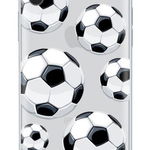 Husa iPhone X Lemontti Silicon Art Football, Lemontti