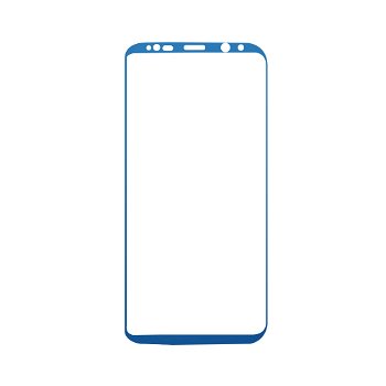 Folie Protectie Magic Sticla 3D Full Cover Samsung Galaxy S8 G950 Blue hmfcsg950bl