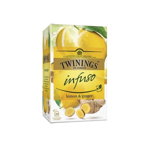 Twinings Infuso Lemon Ginger ceai infuzie cu lamaie si ghimbir, Twinings