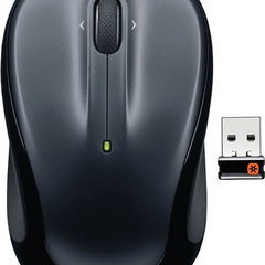 Mouse wireless logitech m325 - gri (910-002142)