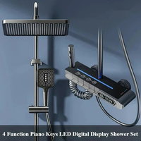 Coloana de Dus Piano Key – Afisaj Digital si LED-uri pentru O Experienta Premium, Cumparamisim