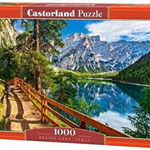 Puzzle Castorland, Lacul Braies, Italia , 1000 piese