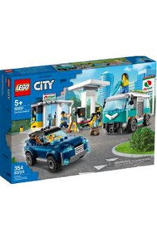 LEGO - Set de constructie Statie de service , ® City, Multicolor