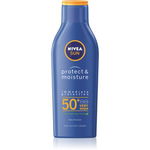 Lotiune hidratanta cu SPF50+ Protect & Moisture Sun, 200 ml, Nivea