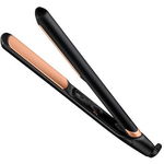 Placa de par BaByliss ST598E Bronze Shimmer, placi XL Nano-Quartz-Ceramice, 235 grade, Ionizare, Negru/Bronz, BaByliss