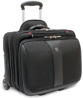 Wenger Trolley notebook 17.3 inch Business 2-Piece 600662 Black, Wenger