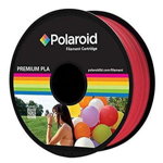 Printer Filament Polaroid PL-8019-00, PLA, 1.75 mm, 1 kg (Rosu Transparent)