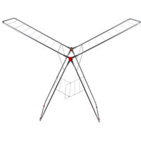 Set 2 x Uscator de Rufe Rossa, Suprafata Uscare 16 m, Metal, Zilan