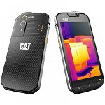 Smartphone Caterpillar CS60-DEBEUR-EN, 32GB, Dual SIM, 4G,negru