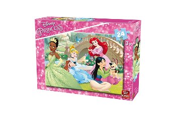 Puzzle King - Disney Princess, 24 piese (king-Puzzle-05243-B), King