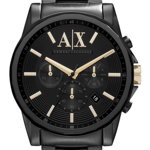 Ceasuri Barbati A I X ARMANI EXCHANGE AX Armani Exchange Chronograph Bracelet Watch 45mm Black