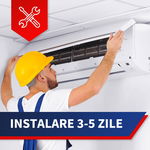 Sistem aer conditionat pentru 2 incaperi BOSCH Climate 4000i, 9000/12000BTU, A++/A+, Inverter, Unitate externa 18000BTU, alb