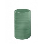 Suport periute de dinti Kleine Wolke Sahara, ceramica, verde salvie, 6.5x10.8cm, Cod 34272, 