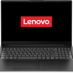 Laptop Lenovo V15 G4 AMN cu procesor AMD Ryzen™ 3 7320U pana la 4.1 GHz, 15.6, Full HD, 16GB, 512GB SSD, AMD Radeon™ 610M Graphics, No OS, Business Black, Lenovo