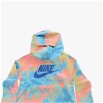 Nike Shaded Effect Club Hoodie With Patch Pocket Multicolor, Nike