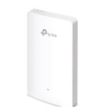 TP-Link Wireless Access Point EAP615-Wall, AX1800 WIFI 6, Dual-Band, Uplink 1× Gigabit Ethernet (RJ-45) Port, Downlink 3× 10/100/1000 Mbps Ethernet Ports, Wireless Standards IEEE 802.11ax/ac/n/g/b/a, 5 GHz: Up to 1201 Mbps, 2.4 GHz: Up to 574, TP-Link