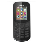 Telefon mobil Nokia 130, ecran 1.8 Inch, 8 MB, 4 MB RAM, Dual SIM, radio FM, 2 G, 1020 mAh, Black , Nokia
