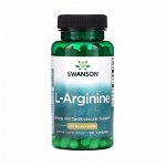 L-Arginine, 500 mg, Swanson, 100 capsule SW852