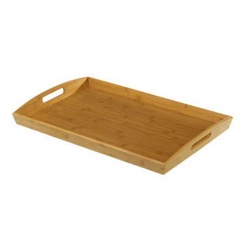 Tavă din lemn din bambus Casa Selección, 58 x 38 cm, Casa Selección
