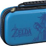 Carcasa Protectie Nintendo Switch Game Traveler Deluxe Travel Case Zelda Breath of the Wild Link Blue, BigBen