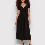 Rochie midi cu pliuri