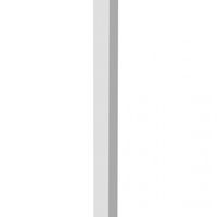 Picior masa patrat H= 820/46x46mm, aluminiu