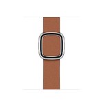 Curea Smartwatch Apple pentru Apple Watch 40mm Saddle Brown Modern Buckle - Medium