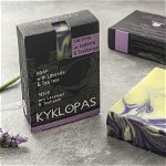 Sapun natural cu lavanda si ulei de arbore de ceai (120g). Kyklopas