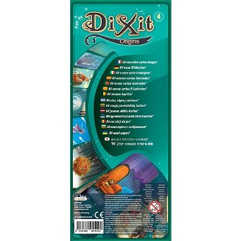 Joc de societate DIXIT Origins DIX06RO, 8 ani+, 3-6 jucatori