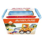 Joc de constructie magnetic - 64 piese, Magplayer