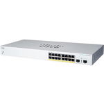 Switch Cisco Business 220, 16 x RJ45, 1000 Mbps, Alb