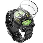 Accesoriu smartwatch Set husa, curea si 2 folii  i-Blason Armorbox compatibil cu Samsung Galaxy Watch 4/5/6 44mm Black, Supcase