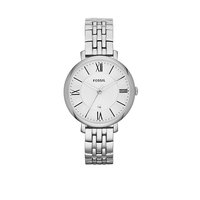 Ceas de dama Fossil Jacqueline ES3433, Alb, Argintiu