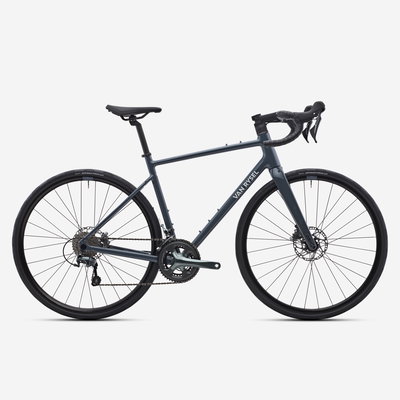 Bicicletă de șosea Shimano Tiagra 2x10v, EDR AF2 Gri,