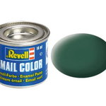 Verde inchis mat, vopsea email 14 ml, Revell