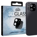 Folie Protectie Sticla Eiger 3D EGSP00684 pentru iPhone 12 Mini (Negru), Eiger