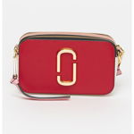 Marc Jacobs, Geanta crossbody de piele saffiano The Snapshot, Rosu