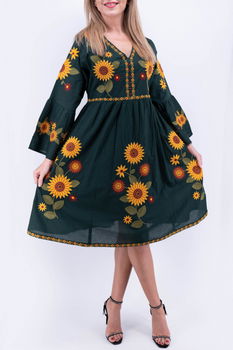 Rochie Traditionala Flora, Magazin Traditional