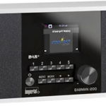Radio cu ceas, Imperial, Ecran 2.8", 10 W, FM/DAB+, Bluetooth/USB, Plastic, 320x135x103 mm, Alb/Negru