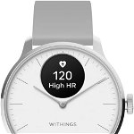 Withings Smartwatch Withings Scanwatch Light 37mm, Argintiu, Withings
