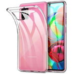 Protectie spate Lemontti LEMSILSLIMA51T pentru Samsung Galaxy A51 (Transparent)