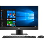 Sistem All-in-One Dell Inspiron 5477 cu procesor Intel® Core™ i3-8100T 3.10 GHz, Coffee Lake, 23.8", Full HD, 8GB, 1TB, Intel UHD Graphics 630, Microsoft Windows 10 Home, Black, Mouse + Tastatura