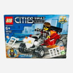 Joc de construcție Engros pentru băieței, “cities swat” +145 pcs 24x17 cm, 