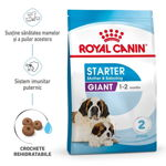 Royal Canin Giant Starter Mother & Babydog, mama și puiul, hrană uscată câine, 15kg, Royal Canin