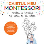 Caietul meu Montessori pentru a invata sa scriu si sa citesc, DPH, 2-3 ani +, DPH