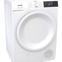 Uscator de rufe Gorenje DE71, cu condensare si pompa de caldura, A+, 7 kg, WaveActive, alb