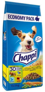CHAPPI Hrană uscată pentru câini, cu Pasăre şi Legume, Chappi